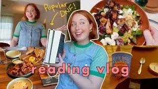 cozy reading vlog: dnfing a popular read + a popular YA novel!
