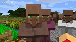 Я УМЕНЬШИЛСЯ И ПРОНИК В ГОЛОВУ К ЖИТЕЛЮ В МАЙНКРАФТ   Компот Minecraft