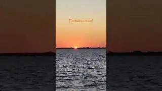 Sunrise from our Florida vacation