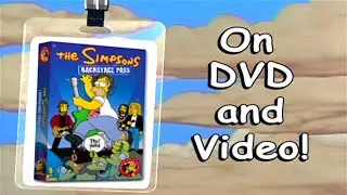 The Simpsons - Backstage Pass DVD Advertisement