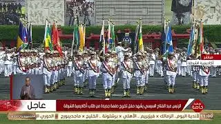 جانب من مراسم تخريج دفعة جديدة من طلاب أكاديمية الشرطة