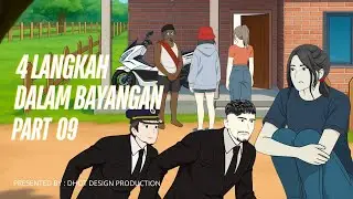 4 LANGKAH DALAM BAYANGAN PART 9 - Drama Animasi