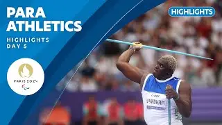 🏃 Para Athletics Highlights | Day 5 | Paris 2024 Paralympic Games