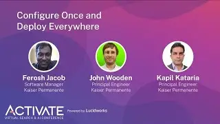 Configure Once and Deploy Everywhere