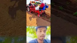 पौधा लगाने वाला मशीन🌳😱amazing machine ✅✅ #short #planter #machine #ytshorts #farmingmachine #facts