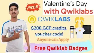 Google Quicklab 2021| Google Free Swags | Free Qwiklabs Badges and Credits $200GCP