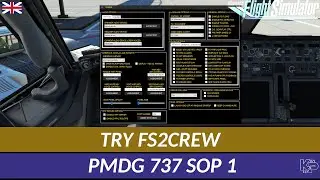 [MSFS] TRY FS2CREW PMDG 737 SOP 1 (ENGLISH)