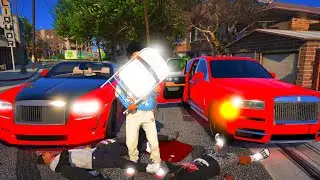 Sliding on Ops with a CHAIR in GTA 5 RP!