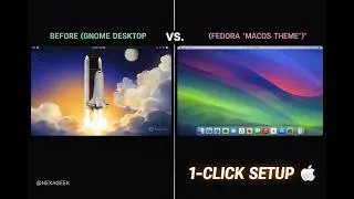 How to Make Fedora Look EXACTLY Like macOS! (2026 Guide)