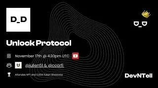 DevNTell - Building onchain memberships and subscriptions with Unlock Protocol | Web3 Projects
