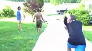 Water Slide Fail