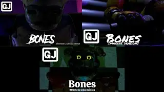 [C4D/FNAF] BONES - ANIMATION EVOLUTION (2022, 2023, 2025)