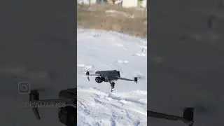 DJI Mavic 3 зимой ❄️⛄ 