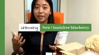 UNBOXING #10 | NEW !! Innisfree Blueberry Rebalancing