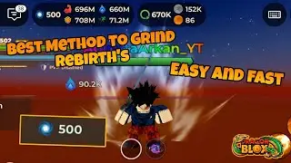 Cara Terbaik untuk Grind Rebirth dengan Mudah dan Cepat di Update Terbaru!!! | Dragon Blox
