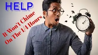 Clock Repair,  Quarts clock not Chiming every 15 Minuets