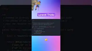 Laravel Tips & Tricks 