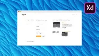 Adobe XD Speedart | Daily UI #002