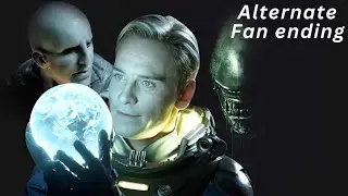Prometheus Deleted Scene Engineer Dialogue Alternate Ending