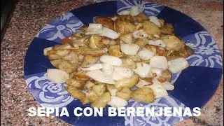 Sepia con Berenjenas