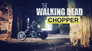 WALKING DEAD motorcycle. Daryl Dixon's Triumph Chopper