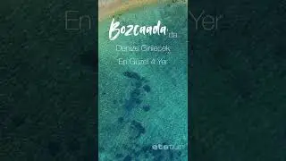 ✨Bozcaada’da birbirinden güzel koylar ve plajlar seni bekliyor.