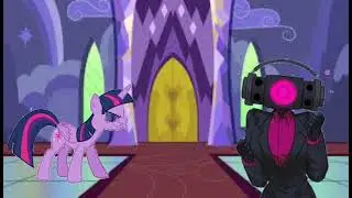 My little pony met Skibidi toilet!