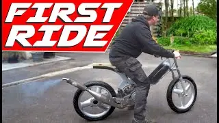 First test ride of the Peugeot Fox Deluxe 50cc Racer