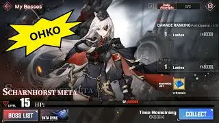 Azur Lane Scharnhorst Meta LV15 1.48M Damage OHKO