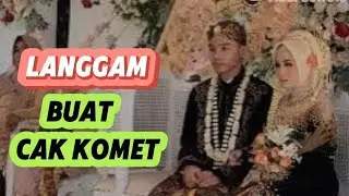 LANGGAM BUAT CAK KOMET || Kirab manten pertama