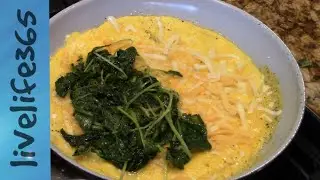 How to Make...a Killer Kale & Cheese Omelette