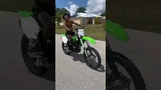 How to ride a Kawi 450F