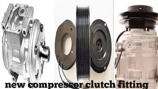 toyota land cruiser new compressor clutch fitting