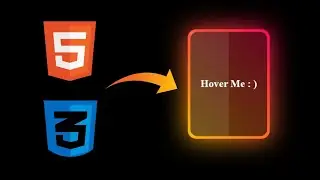 Hover Effect using HTML and CSS Tutorial 🔥
