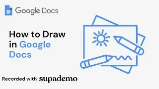 How to Draw in Google Docs