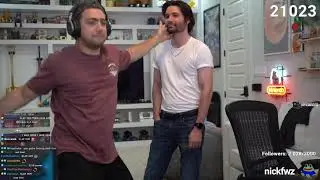 Cyr lost the bet with Mizkif