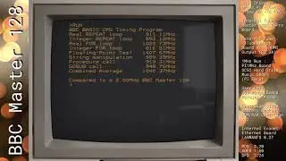 How Fast is the BBC Master PiTube CoPro 65C02? Find Out Now!