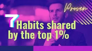 The successful are NOT LUCKY. They are HABITUAL. Here's what they have in common