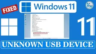 ✅ How To Fix Unknown USB Device, The Device Failed Enumeration Error On Windows 11/10