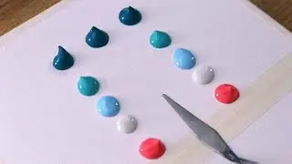 A Lake Full Of Love 💕 | Acrylic painting tutorial 
