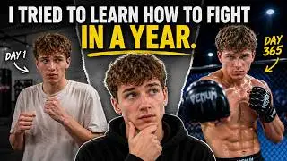 I Tried to Learn How to Fight in 1 Year...