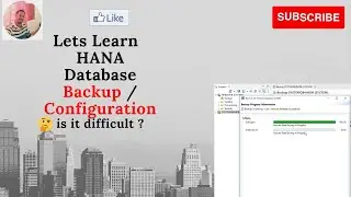HANA Database backup Part 1 | HANA Studio