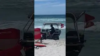 Panama City Beach Stay Out #warning #redflags #florida #4thofjuly #july4th #independenceday #2024