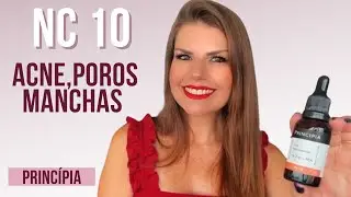 Nc 10 Princípia - skincare barato para acne, manchas e poros com niacinamida