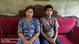 Feedback from Mrs. Anuradha Rathnamali Ekanayake