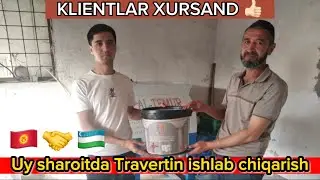 TRAVERTIN ISHLAB CHIQARISH ENDI QIRGIZISTONDA