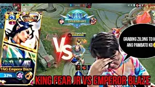King fear supporter vs Spectre Zilong thamuz kneel down my zilong 😳