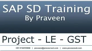 SAP SD Training By Praveen with S4 HANA Sales 1909
