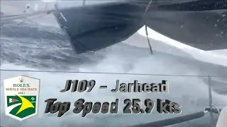 J109 Jarhead Fast Downwind Sailing