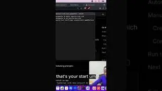 Create a Nextjs Project 